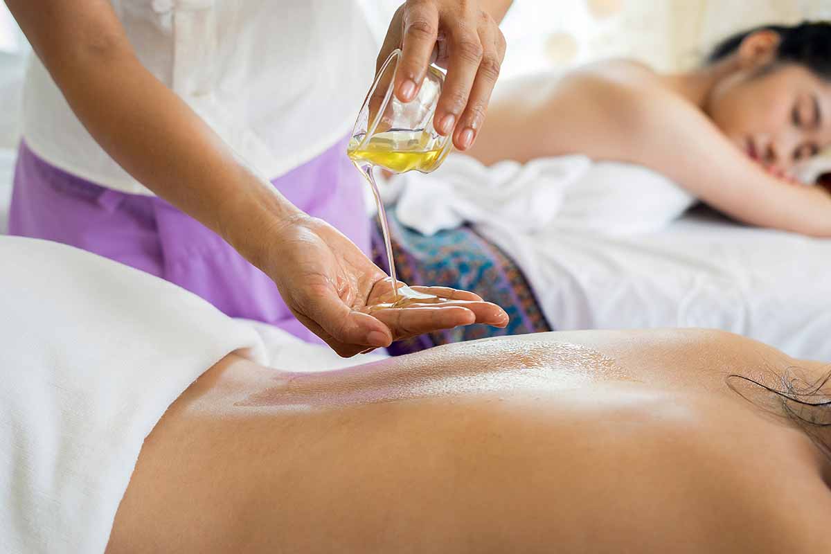 Abhyanga: Therapeutic Herbal Oil Massage
