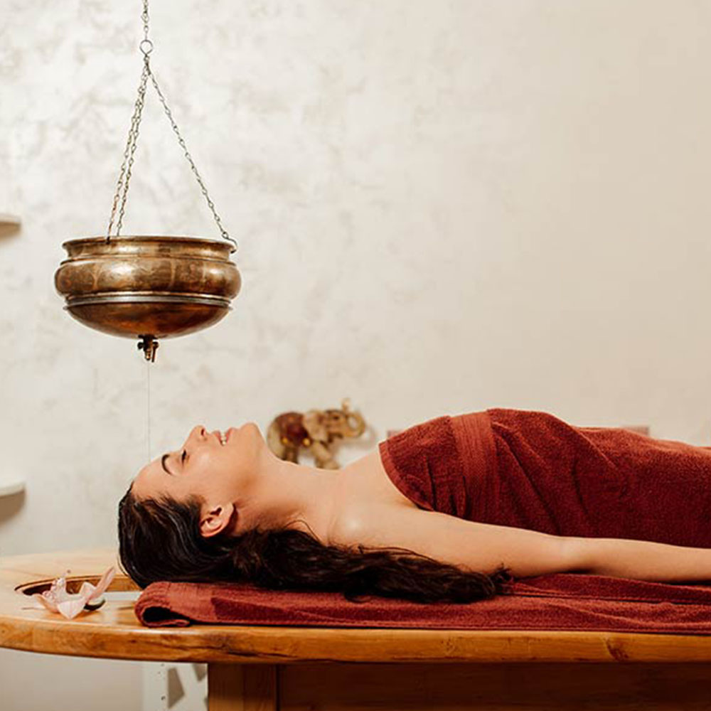 Shirodhara Scalp Massage